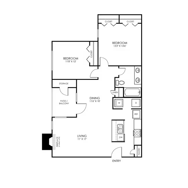 B1 Renovated 2723 floor plan